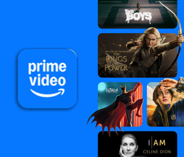 Videos, música, envíos GRATIS y más con Amazon Prime.